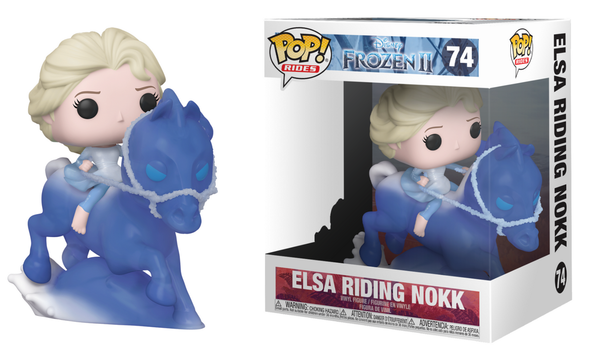 Funko Pop! Vinyl Ride Disney Frozen 2 Elsa Riding Nokk Vinyl Figure