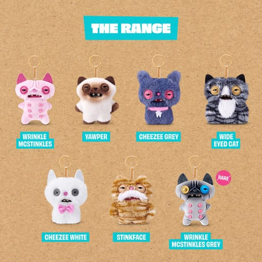 Fuggler - Alley Cat - Keyrings 5" S1 - (1 Box Selected at Random) 193052099716