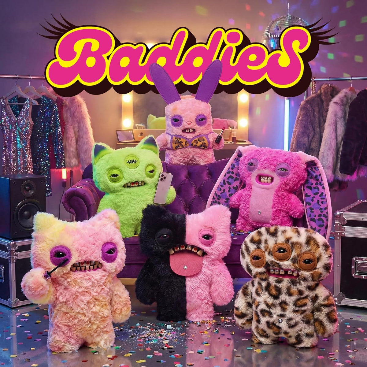 Fuggler - Baddies Fugg 9-Inch (22cm) Plush Soft Toy - Series 1 | Choose Your Character
