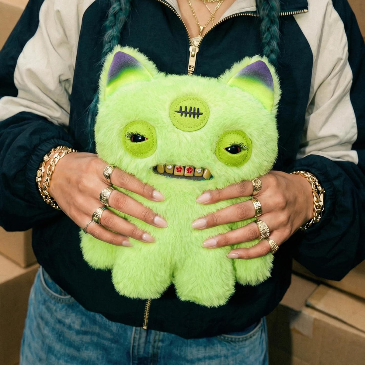 Fuggler - Baddies Fugg 9-Inch (22cm) Plush Soft Toy - Series 1 | Choose Your Character