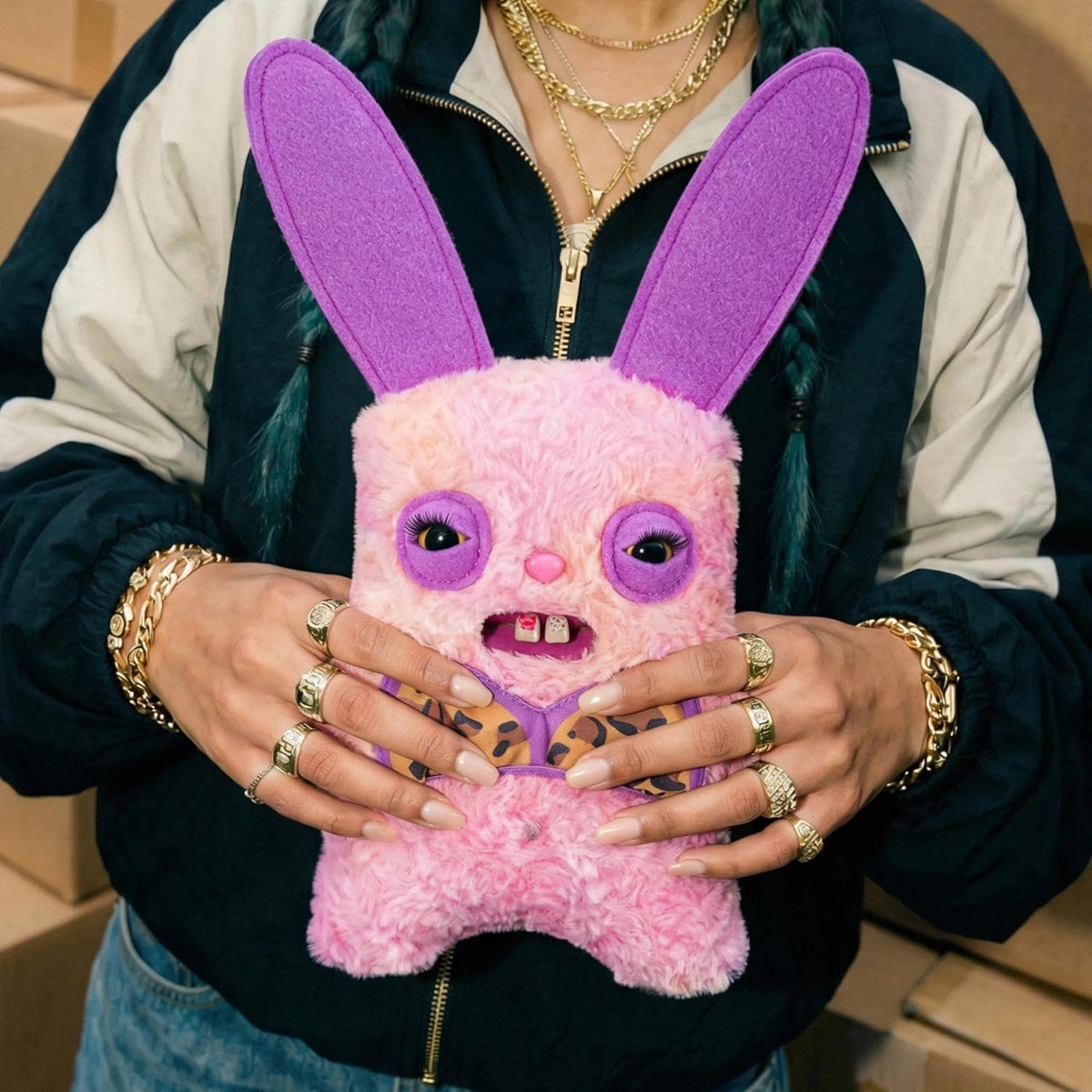 Fuggler - Baddies Fugg 9-Inch (22cm) Plush Soft Toy - Series 1 | Choose Your Character