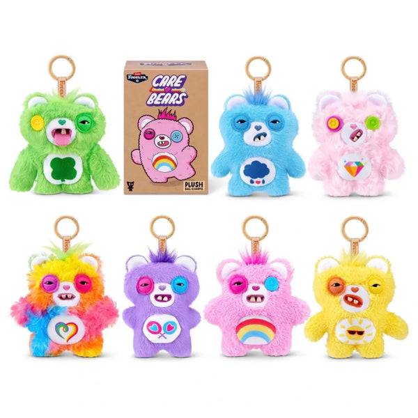 Fuggler - Care Bears - 5 Inch Plush Bag Charms - Mystery Box (1 Box Selected at Random)