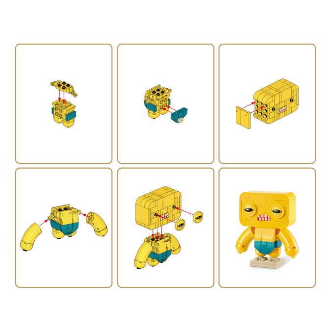 MAX Build More Premium Fugglers Building Bricks Collection