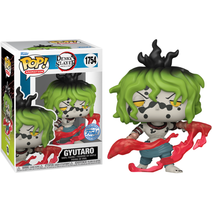 Funko Pop! Vinyl Demon Slayer Gyutaro (Blood Attack) Exclusive