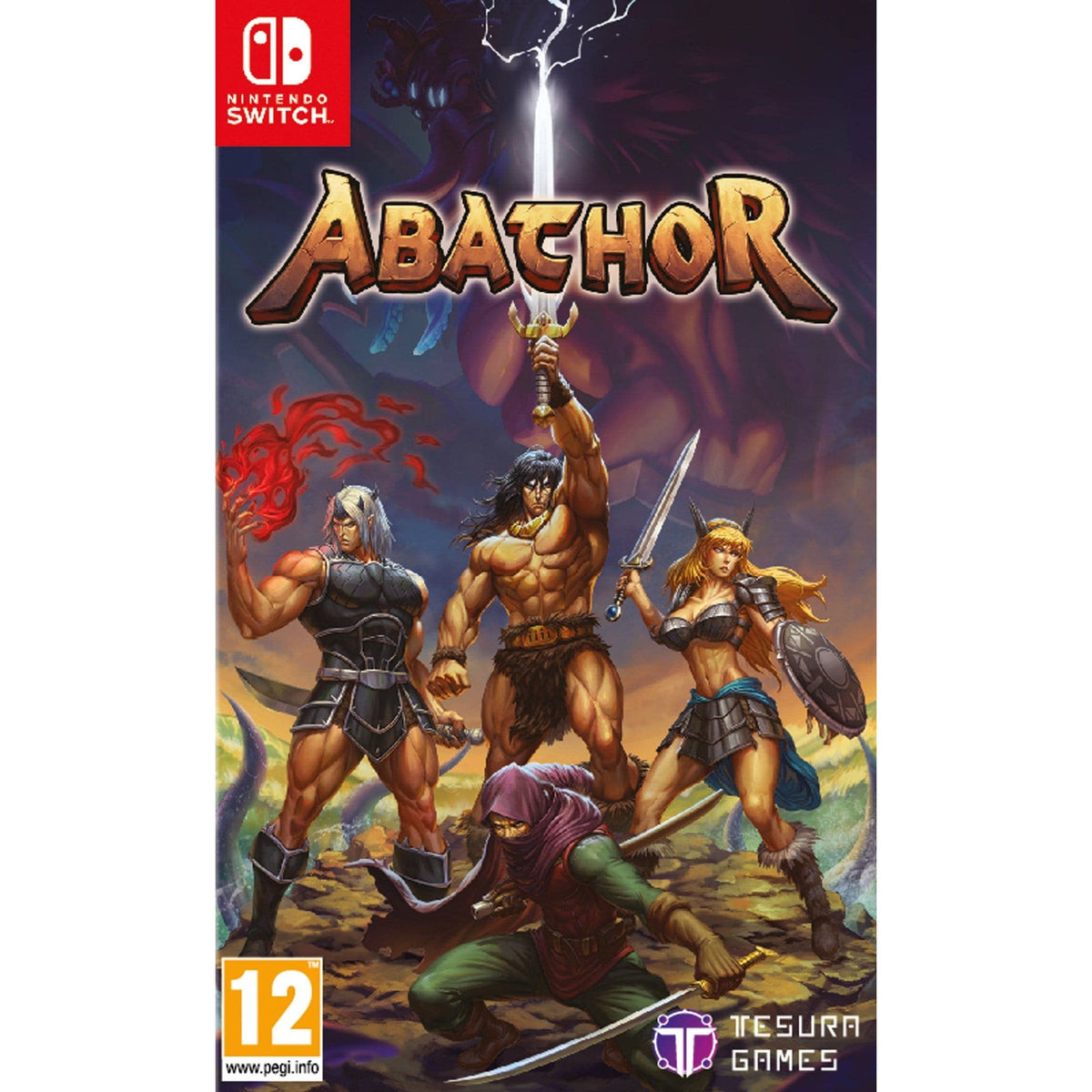 Abathor - Nintendo Switch: 2D Arcade Action Platformer 8436016712347