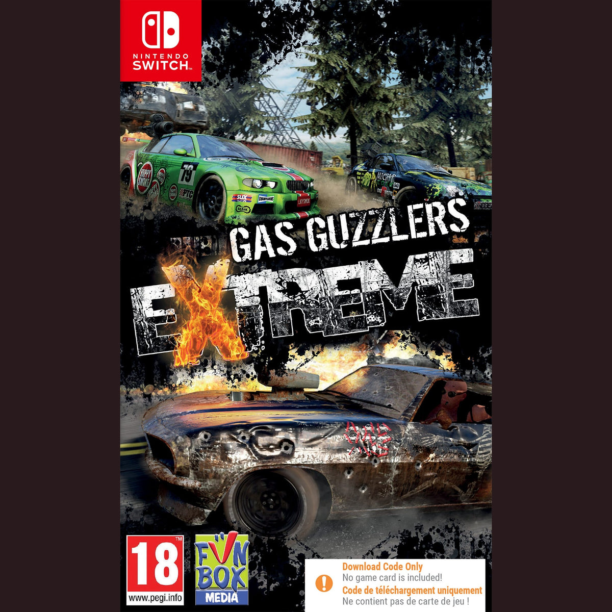 Gas Guzzlers Extreme - Nintendo Switch (Code in Box) 5055377605629