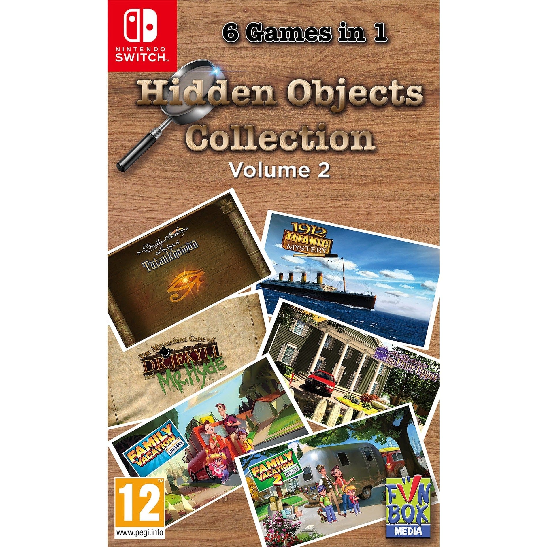 Hidden Objects Collection V2 - Nintendo Switch Game Set 5055377604981