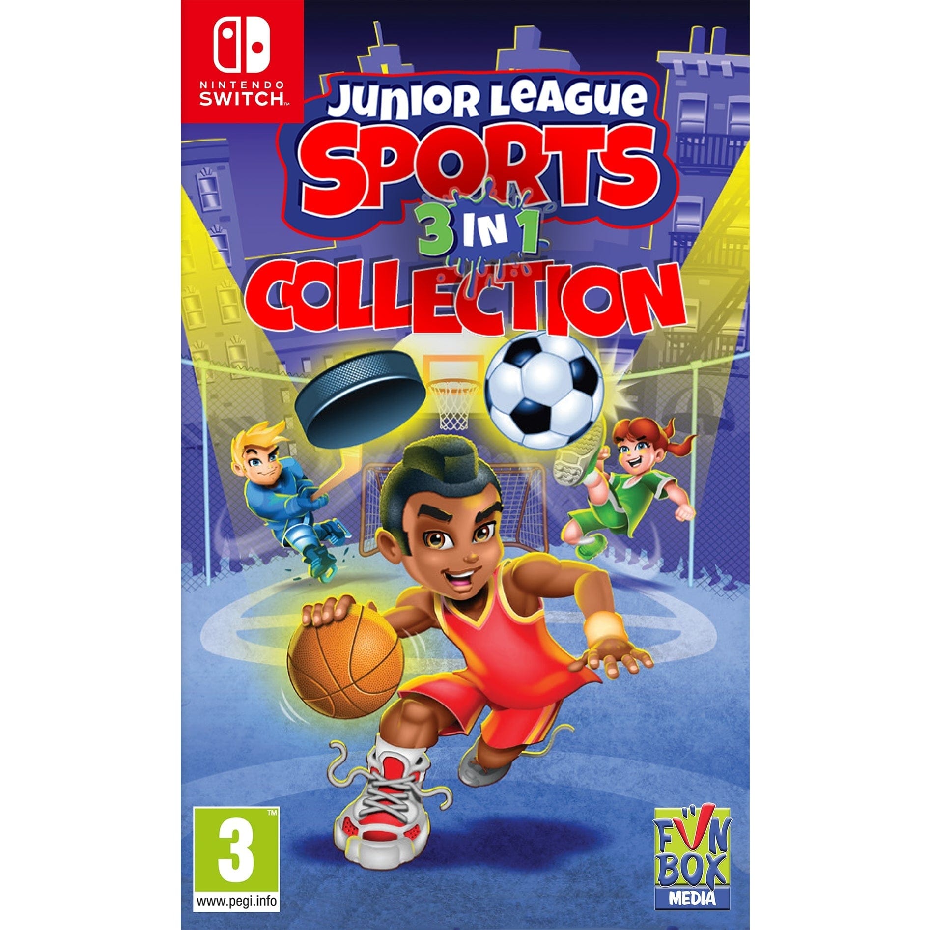 Junior League Sports 3 In 1 - Nintendo Switch Game 5055377603571