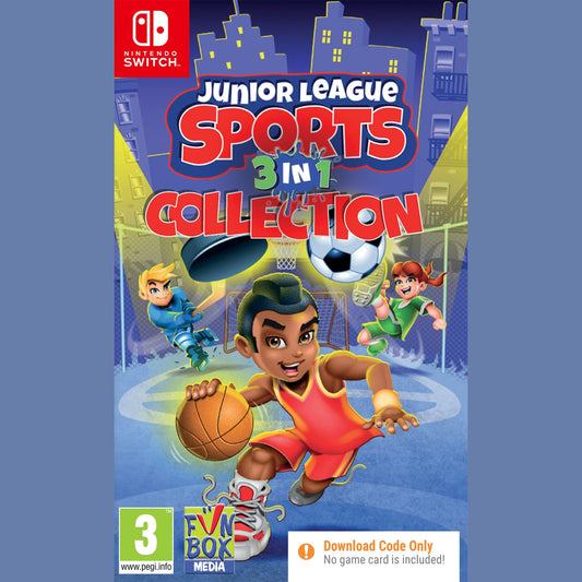 Junior League Sports Three In One Collection Bundle - Nintendo Switch (Code in Box) 5055377605117