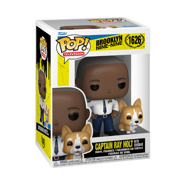 Funko Pop! Brooklyn Nine-Nine - Captain Ray Holt With Cheddar #1626 889698614016