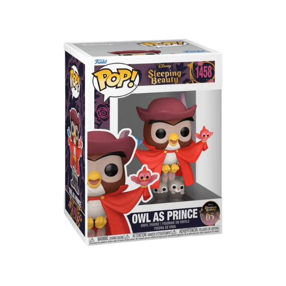 Funko Pop! Disney - Sleeping Beauty - Owl As Prince #1458 889698781855