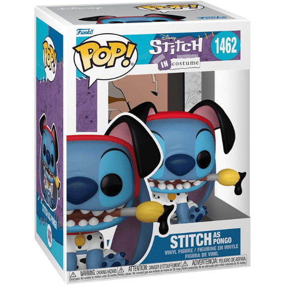 Funko Pop! Disney - Stitch in Costume - As Pongo #1462 889698751650