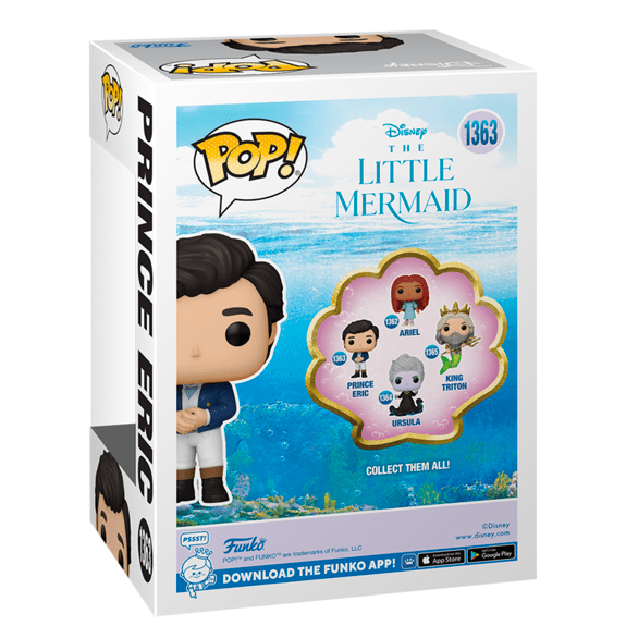 Funko Pop! Disney - The Little Mermaid - Prince Eric 889698707343