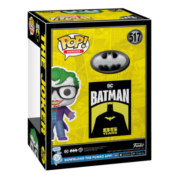 Funko Pop! Heroes - Batman 85th - Joker with Teeth #517 889698806879