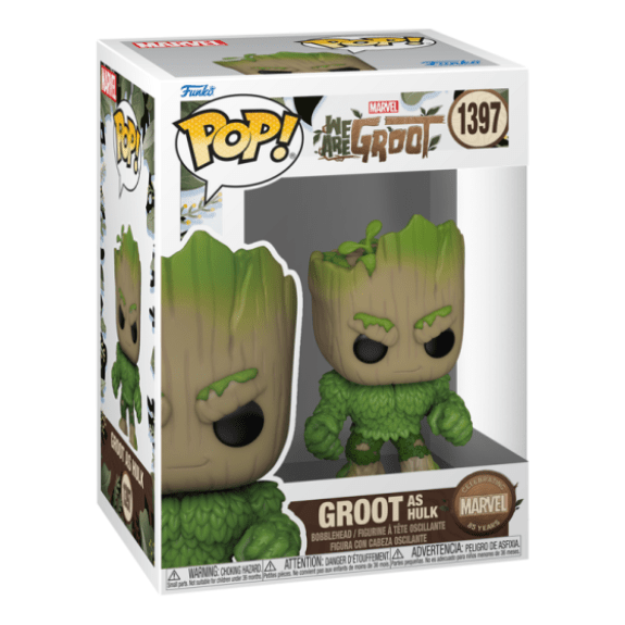 Funko Pop! Marvel - We Are Groot - Hulk #1397 889698813389