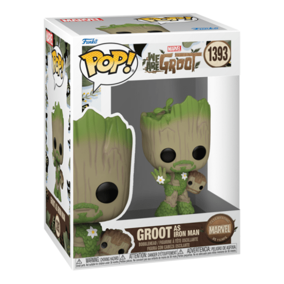 Funko Pop! Marvel - We Are Groot - Iron Man #1393 889698795166