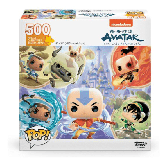 Funko Pop! Puzzles - Avatar The Last Airbender - 500 Pieces 889698673846