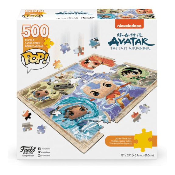 Funko Pop! Puzzles - Avatar The Last Airbender - 500 Pieces 889698673846