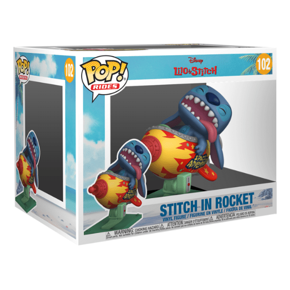 Funko Pop! Rides - Disney - Stitch in Rocket 889698556200