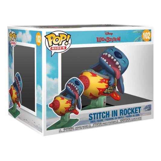 Funko Pop! Rides - Disney - Stitch in Rocket 889698556200