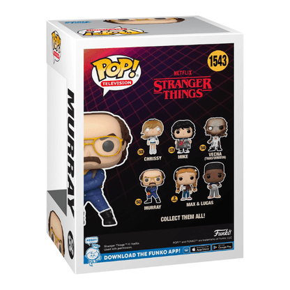 Funko Pop! - Stranger Things -  Murray Flamethrower #1543 889698744188