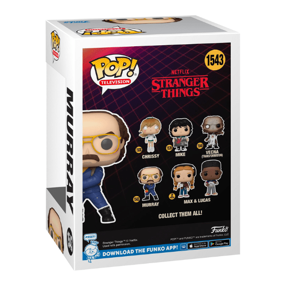 Funko Pop! - Stranger Things -  Murray Flamethrower #1543 889698744188