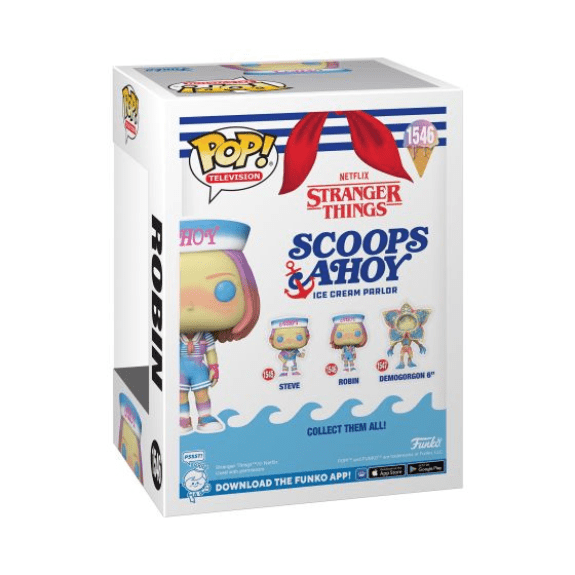 Funko Pop! Stranger Things (Scoops Ahoy) Robin #1546 889698799973