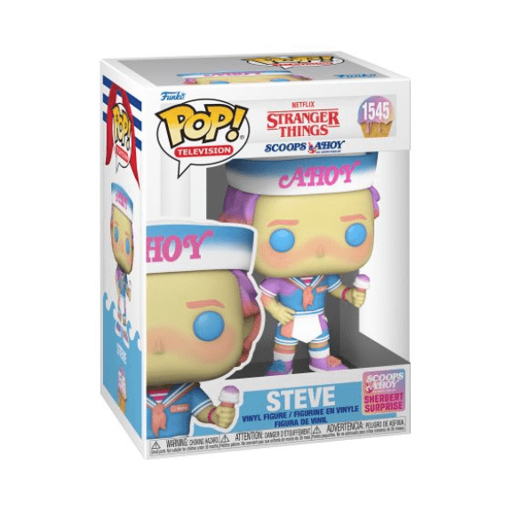 Funko Pop! Stranger Things (Scoops Ahoy) Steve #1545 889698799980