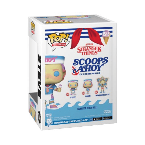 Funko Pop! Stranger Things (Scoops Ahoy) Steve #1545 889698799980