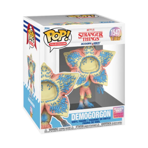 Funko Pop! Super 6" Stranger Things (Scoops Ahoy) Demogorgon #1547 889698799966