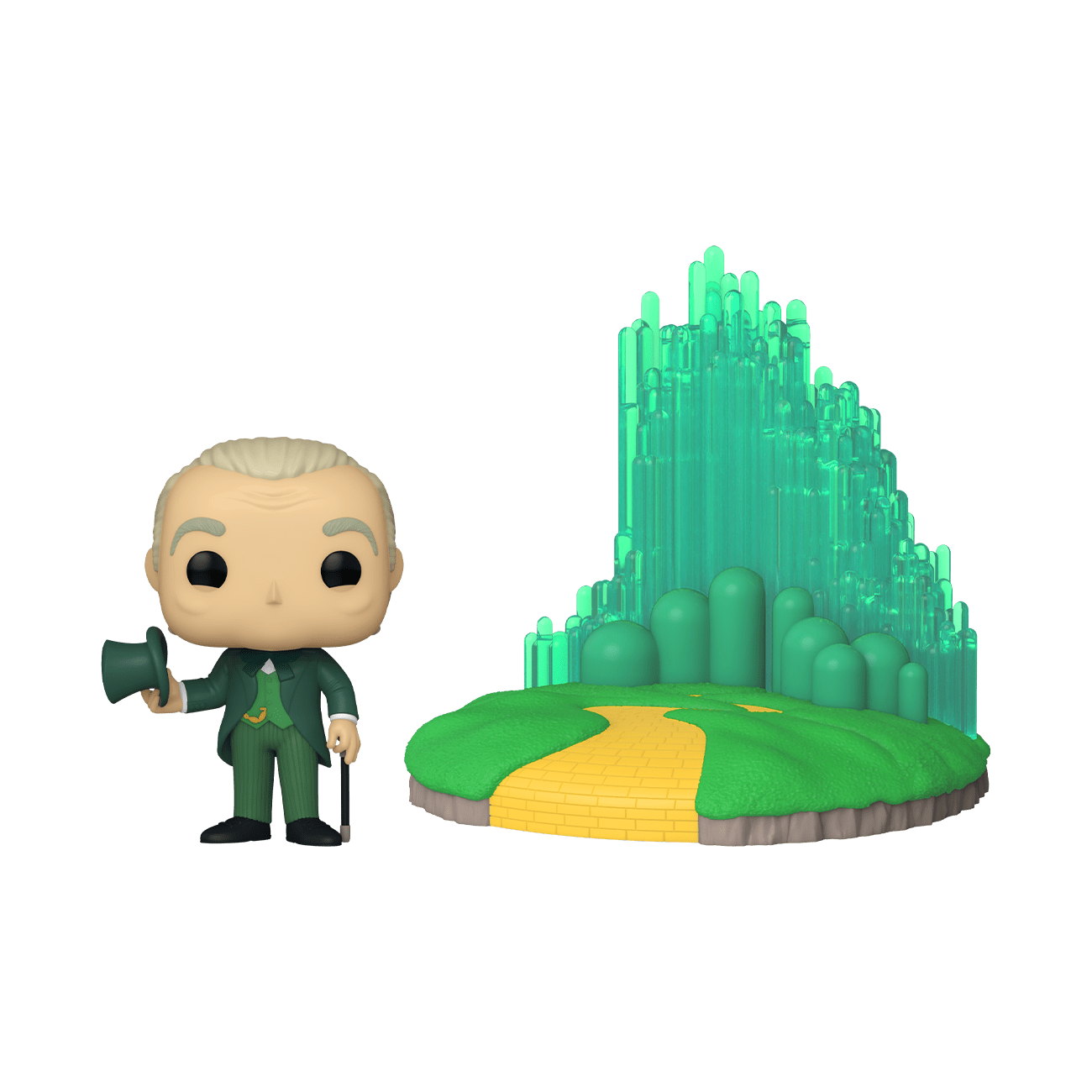 Funko Pop! Town - TWOO - Emerald City with Wizard Figure 889698759786