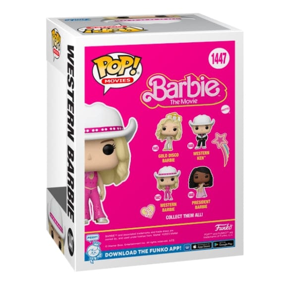 Funko Pop! Vinyl - Barbie Movie - Western Barbie #1447