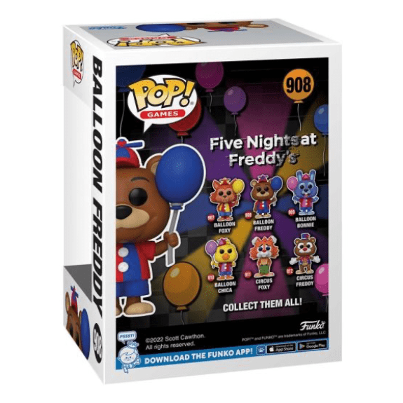 Funko Pop! Vinyl - Five Nights At Freddy's - Balloon Freddy 889698676281