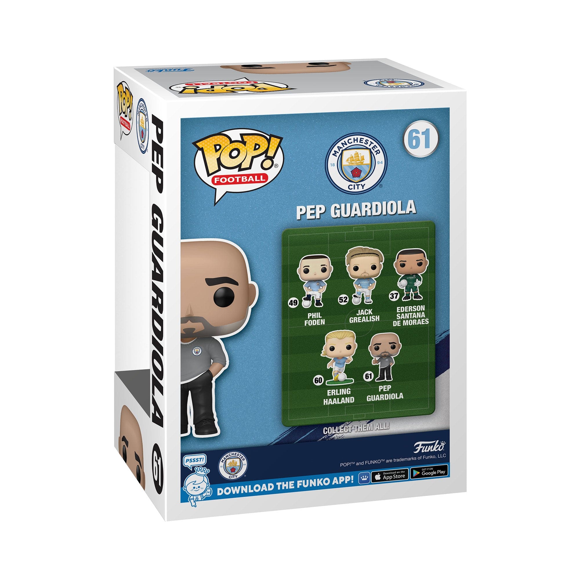 Funko Pop! Vinyl - Manchester City - Pep Guardiola 889698751148