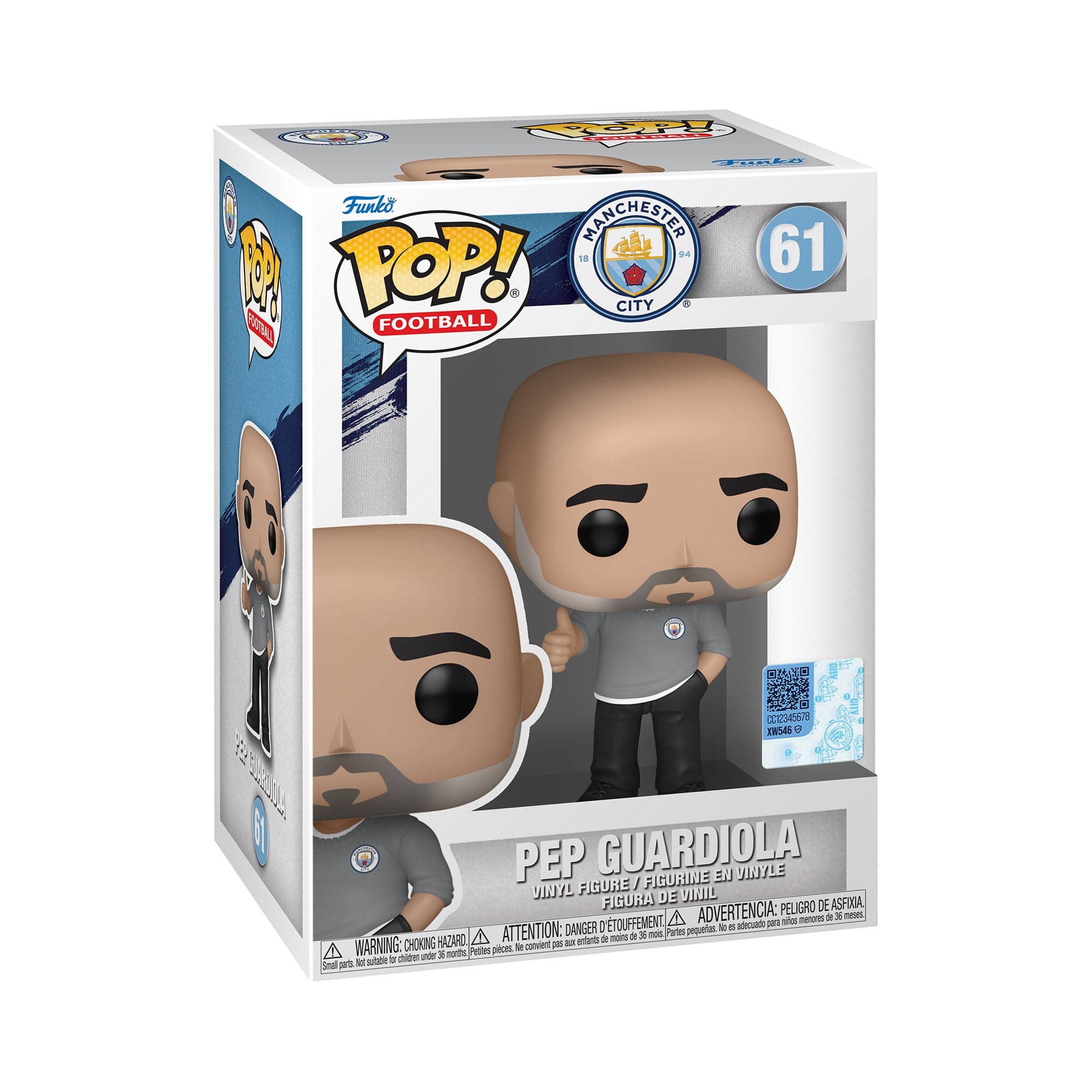 Funko Pop! Vinyl - Manchester City - Pep Guardiola 889698751148