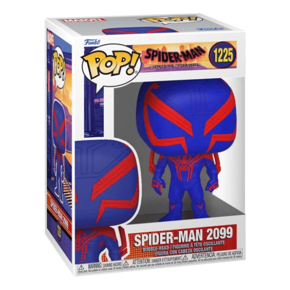 Funko Pop! Vinyl - Marvel - Spider-Man Across The Spiderverse - Spider-Man 2099 - 1225 889698657242