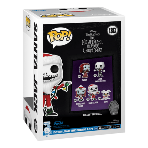 Funko Pop! Vinyl - Nightmare Before Christmas 30th Anniversary - Santa Jack