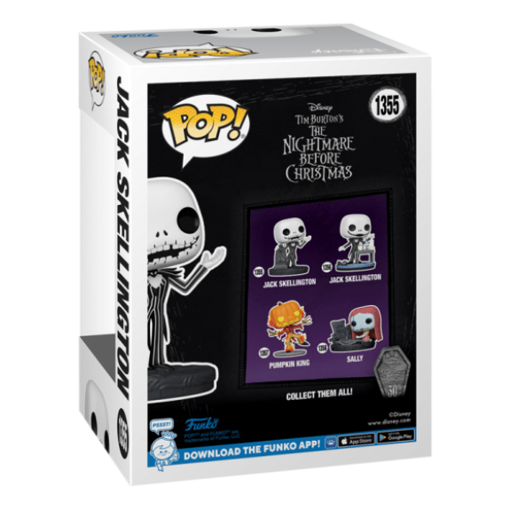 Funko Pop! Vinyl - Nightmare Before Christmas - Jack with Gravestone 889698723121