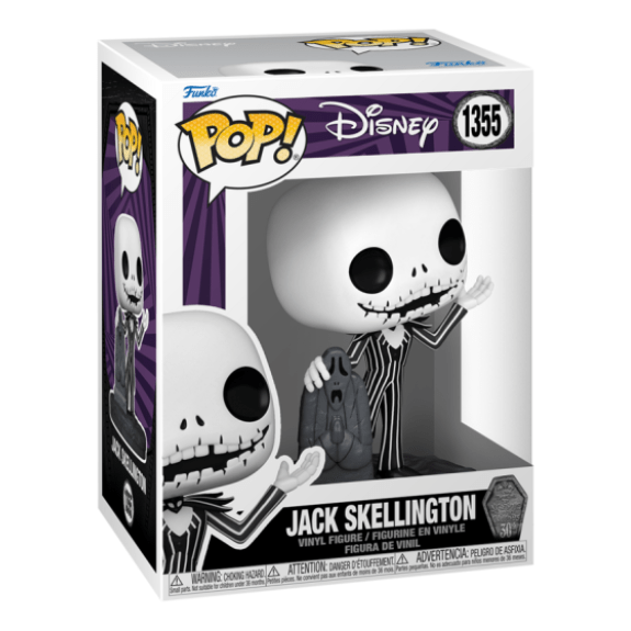 Funko Pop! Vinyl - Nightmare Before Christmas - Jack with Gravestone 889698723121