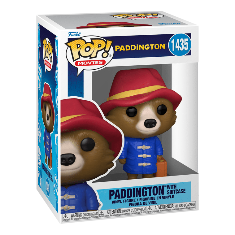 Funko Pop! Vinyl - Paddington with Suitcase #1435 889698723572