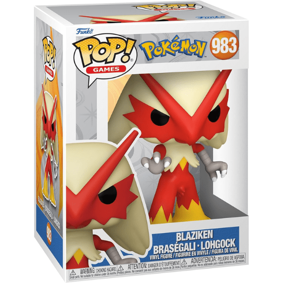 Funko Pop! Vinyl - Pokémon - Blaziken #983 889698751896