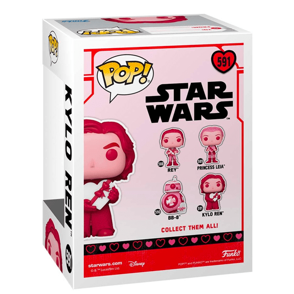 Funko Pop! Vinyl - Star Wars Valentines - Kylo Ren 889698676120