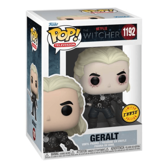 Funko Pop! Vinyl - The Witcher - Geralt (with chance of chase) - 1192 889698578141