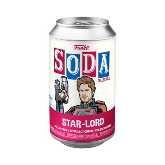 Funko Vinyl Soda: Guardians of the Galaxy 3 - Star Lord 889698688246