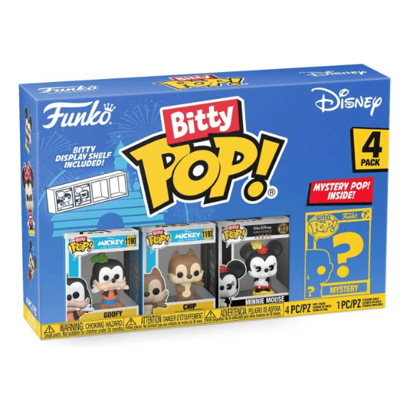 Funko Bitty Pop! 4-Pack - Disney Classic S1 Assorted