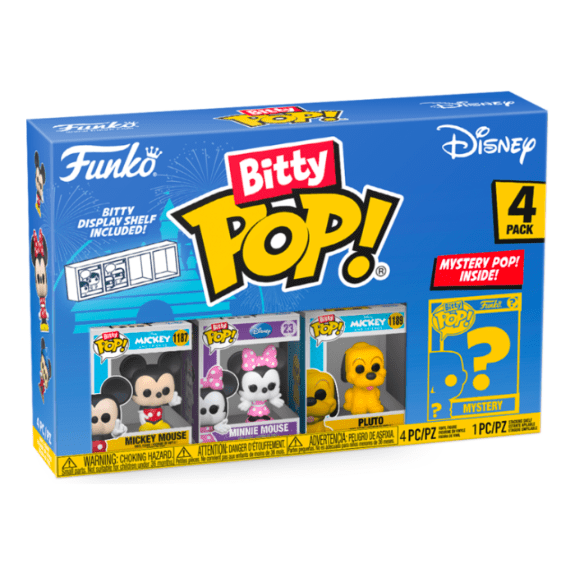 Funko Bitty POP 4 Pack: Disney Classic 889698713191