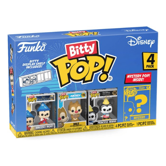 Funko Bitty Pop! 4-Pack - Disney Classic S1 Assorted 889698763400