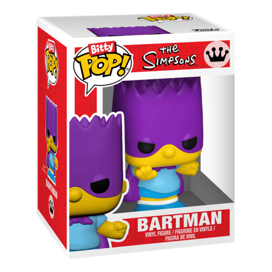 Bitty Pop! - The Simpsons - 4 Pack - Scratchy, Grampa Simpson, Lisa Simpson (Choose your Chase) 889698857109