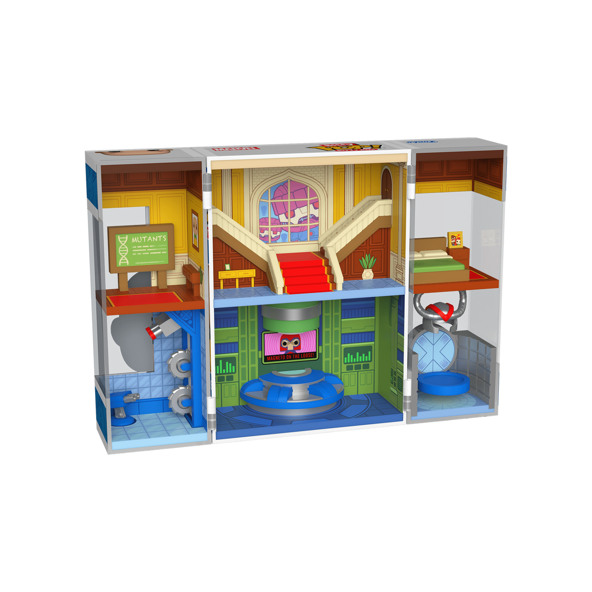 Bitty Boxes - X-Men - Xavier's School