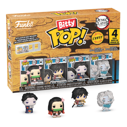 Bitty POP: Demon Slayer - Nezuko 4 Pack